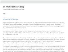Tablet Screenshot of blog.khalidzaheer.com